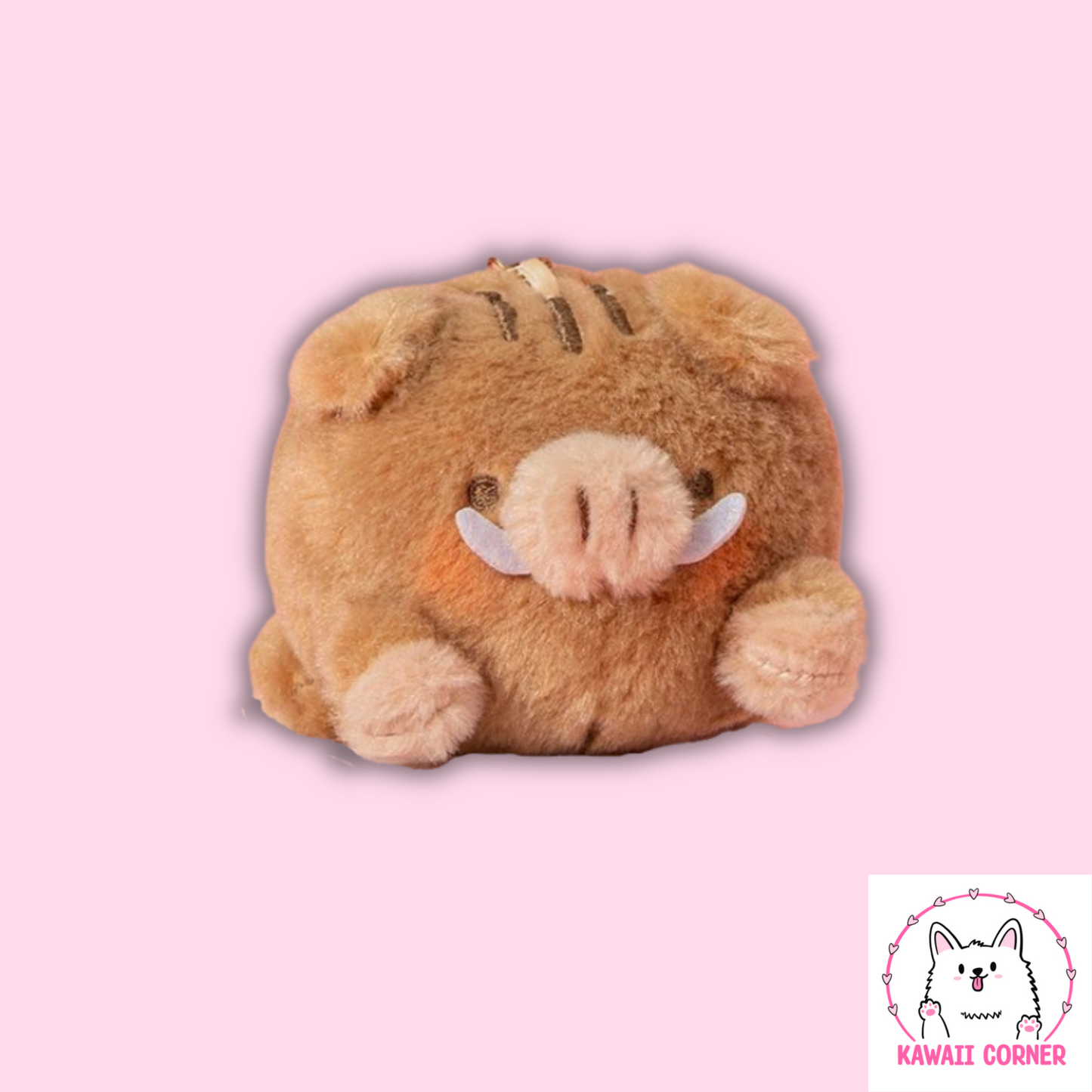 Boar and Pig Keychain